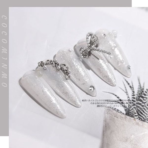 Gloss powder white - Pärlpigment