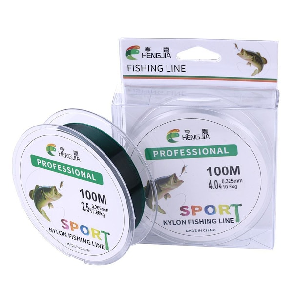 100 metrin nylonsiima Transparent #1 - 0,165mm - 4,8 KG