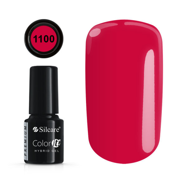 Gelelakk - Farge IT - Premium - *1100 UV gel/LED Red