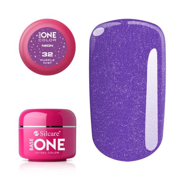 5-pack Base one - Neon - Sett 5g UV gel Multicolor