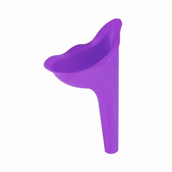 Kvinders urinaler - bærbar - urintragt, urinal, tissetragt Purple