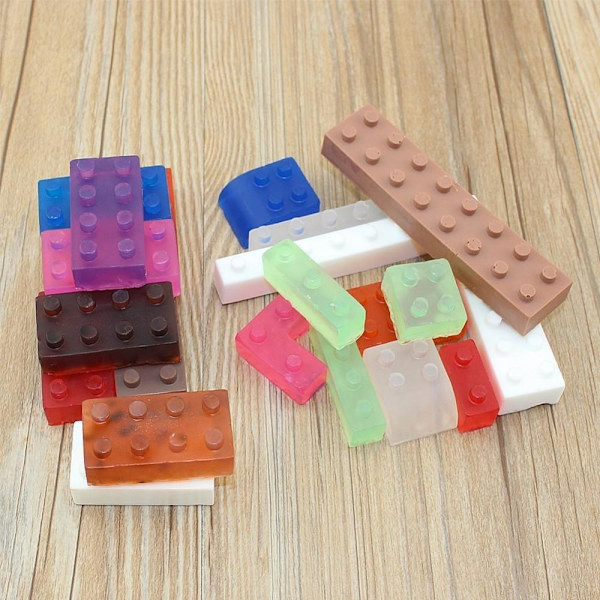 Is/Choklad/Geléform - LEGO - Klossar Byggklossar Robot multifärg