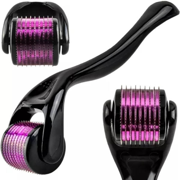 Skin Roller - Mikronåler - Stimulerer huden - Hudruller Black