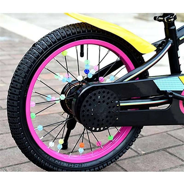 Självlysande Ekerdekorationer för Cykel Gör Nattcyklingen Magisk multifärg