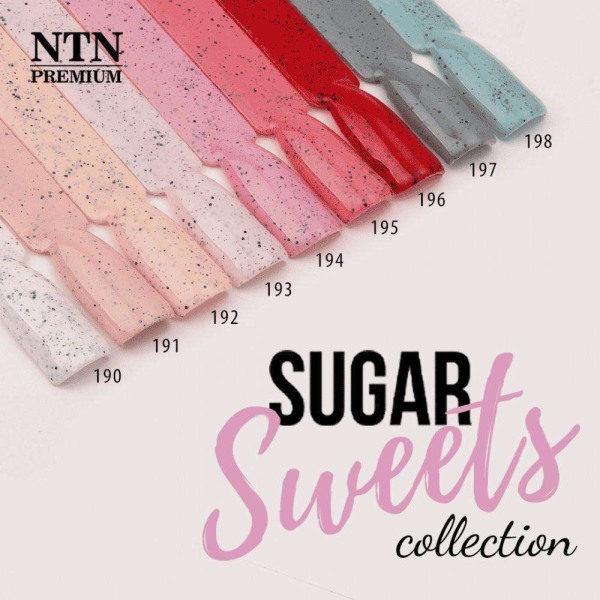 NTN Premium - Gellack - Sukkersøtsaker - Nr190 - 5g UV-gel / LED