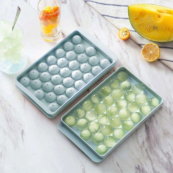2-pakkaus jääpallot / jääpallot / pallot / jäämuotti, suklaa/hyytelömuoto Multicolor