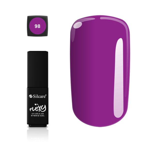Gel polish - Flexy - *98 4,5g UV gel/LED Purple