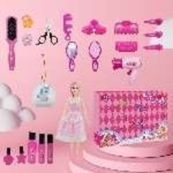 Adventtikalenteri Barbie - Joulukalenteri 2023 Multicolor