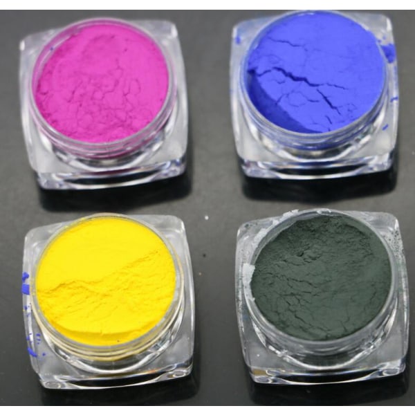 Lämpöä vaihtava pigmentti - 1g Green Thermo pigment - Grön