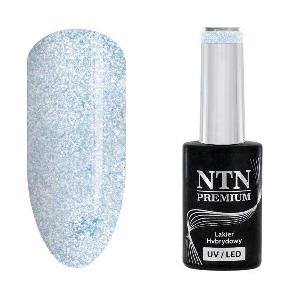 NTN Premium - Gellack - Ambrosia - Nr155 - 5g UV-gel / LED Silver