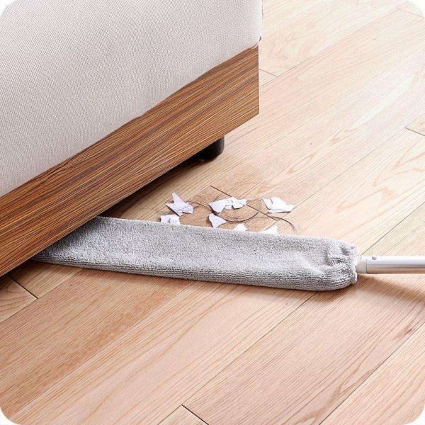Enklere rengjøring under sofaen Rengjøringsmopp - Easyclean - Dust s Silver
