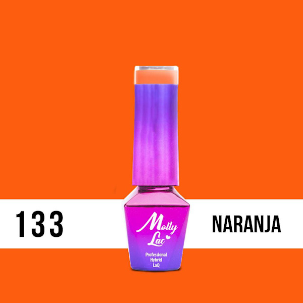 Mollylac - Geelilakka - Bubble Tea - Nr133 - 5g UV-geeli/LED