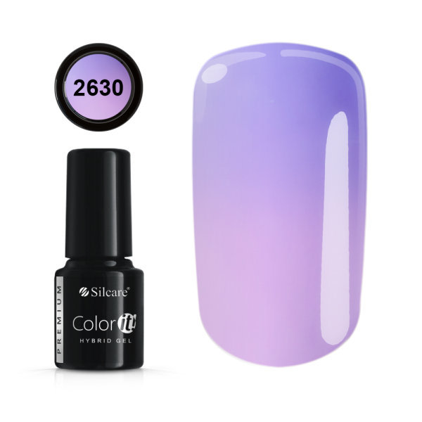 Gellack - Color IT - Premium - Thermo - *2630 UV-gel/LED Lila