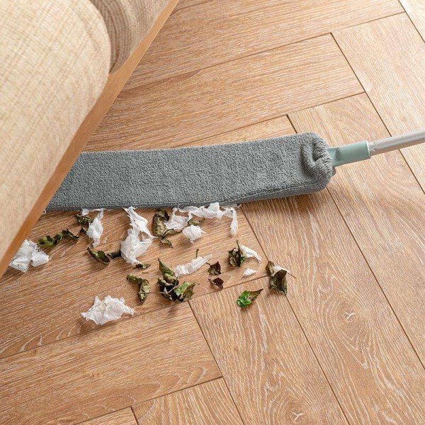 Enklare rengöring under soffan Städmopp - Easyclean - Dammvippa Silver
