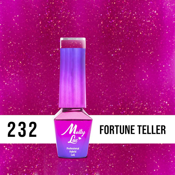 Mollylac - Gellack - Glowing time- Nr231- 5g UV-gel/LED Rosa