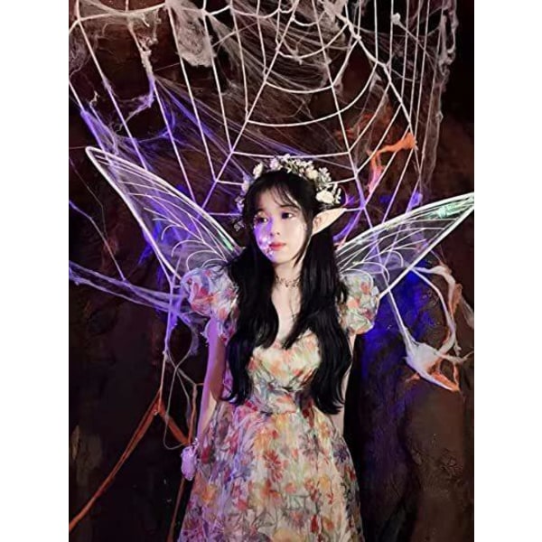 Fairy Wings Dress-Up - Alv - Fevingar - Halloween Lila