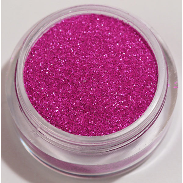 1 stk Finkornet glitter Lilla (mat)