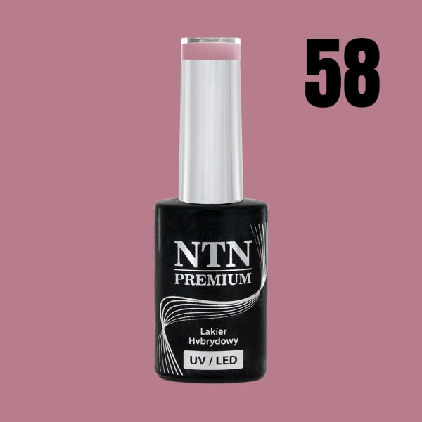 NTN Premium - Gelelakk - Day Dreaming - Nr58 - 5g UV gel/LED Pink