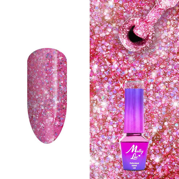 Mollylac - Geelilakka - Born To Glow - Nr572 - 5g UV geeli/LED