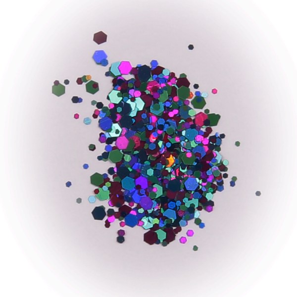 Kynsien glitter - Mix - Disco pallo - 8ml - Glitter Purple