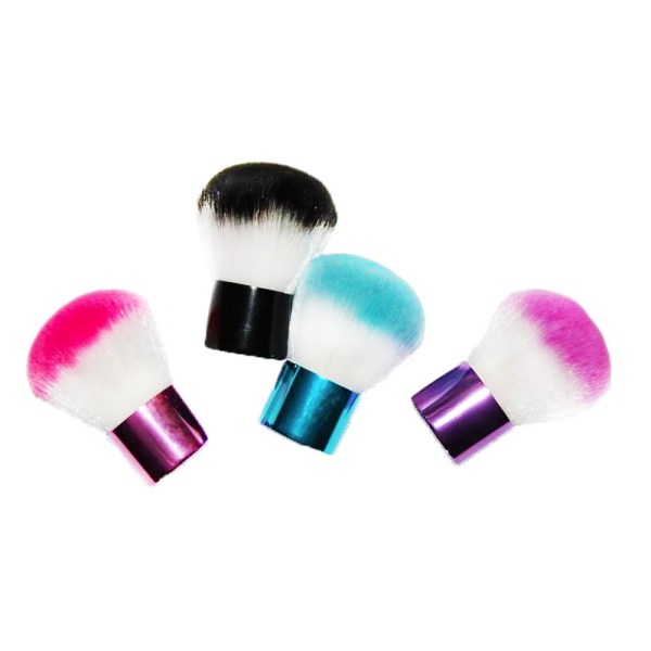 Makeup Kabuki brush Pink Foundation siveltimellä puuteriharja meikki Pink