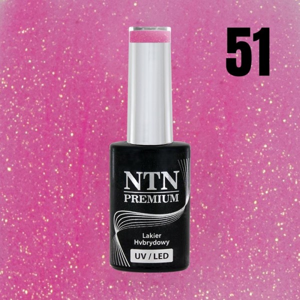 NTN Premium - Gellack - Birthday Party - Nr51 - 5g UV-gel/LED Rosa
