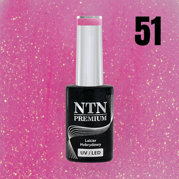 NTN Premium - Gellak - Fødselsdagsfest - Nr51 - 5g UV gel/LED Pink