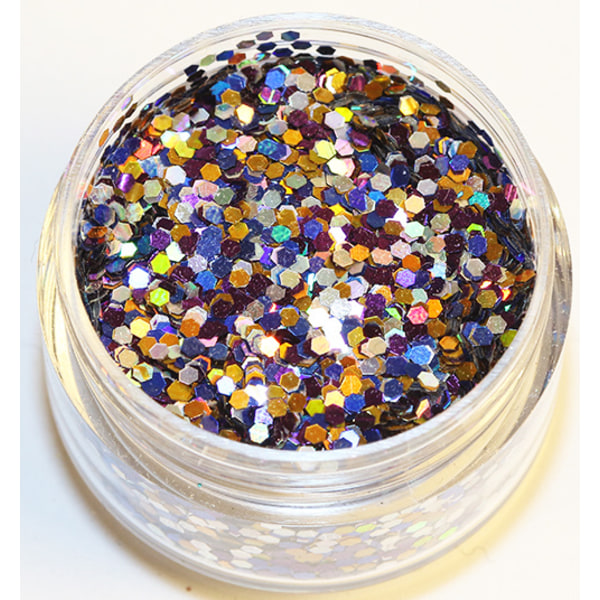 Kynsien glitter - Mix - Clown - 8ml - Glitter Multicolor