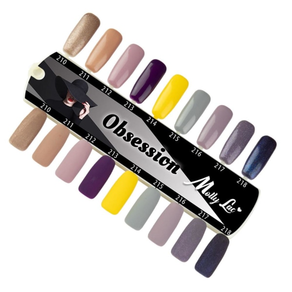 Mollylac - Geelilakka - Obsession - Nr212 - 5g UV-geeli/LED