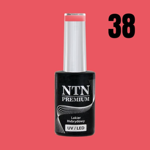 NTN Premium - Gellack - Design Your Style - Nr38 - 5g UV-gel / LED Raspberry