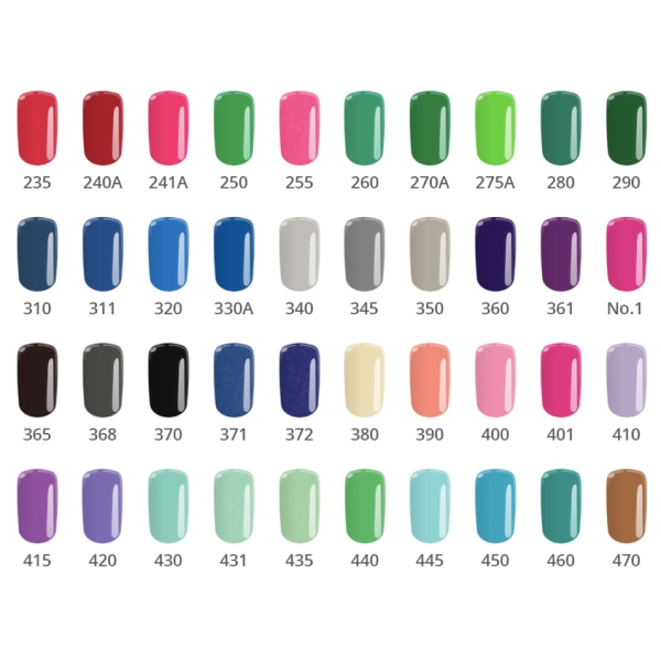Gellak - Farve IT - *345 8g UV gel/LED Grey