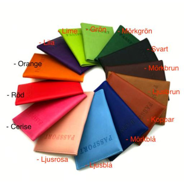 Passdeksel for passet ditt Light brown