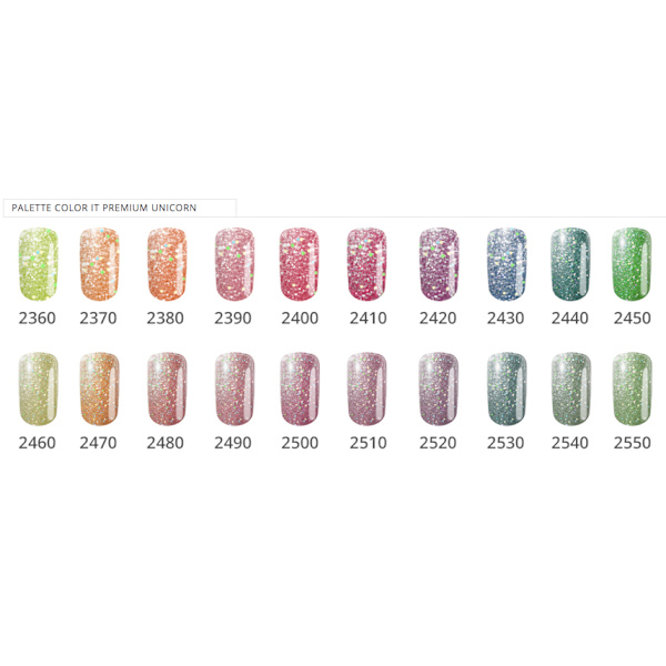 Gel polish - Farve IT - Premium - Unicorn - *2510 UV gel/LED Purple