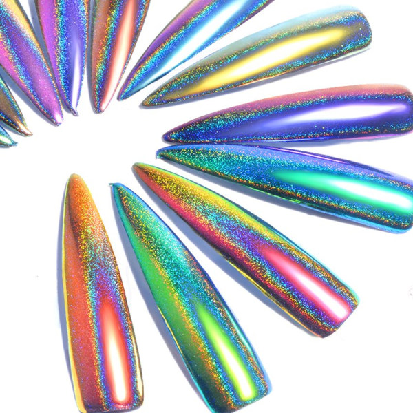 Holo Peacock Chameleon pulver - Krompigment Nr 1