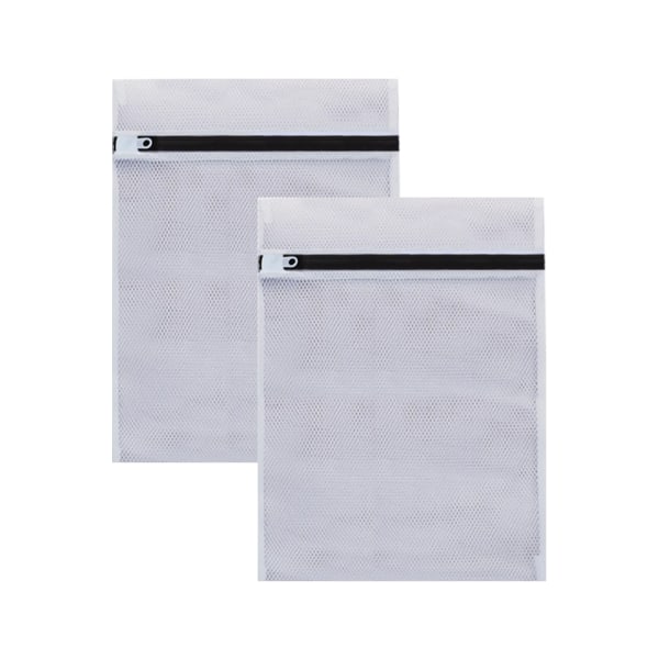 2st Tvättpåsar för underkläder - 30 x 40 cm White 30 x 40 cm