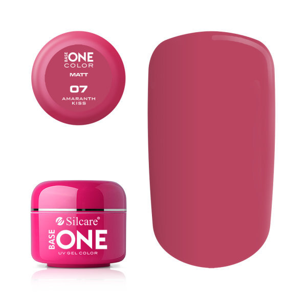 Base one - Matt - Amaranth kiss 5g UV-geeli Pink