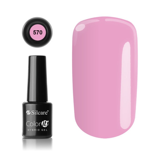 Geelilakka - Color IT - *570 8g UV geeli/LED Pink