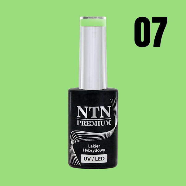 NTN Premium - Gel polish - Gossip Girl - Nr07 - 5g UV gel/LED Green