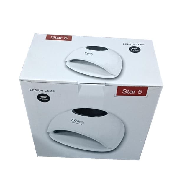 48w UV/LED-lamppu ajastintoiminnolla White