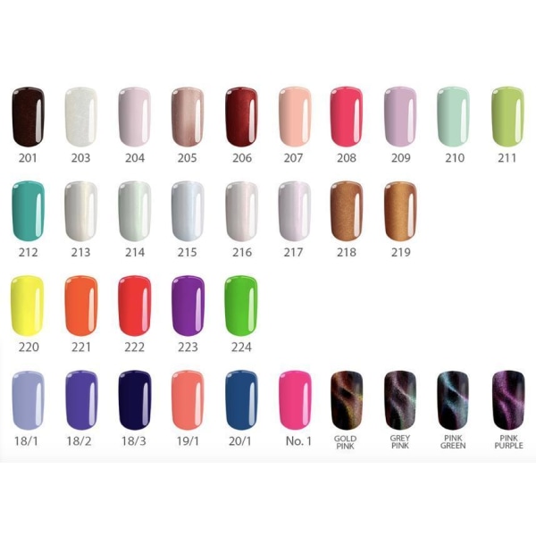 Gel polish - Flexy - *114 4,5g UV gel/LED Light purple