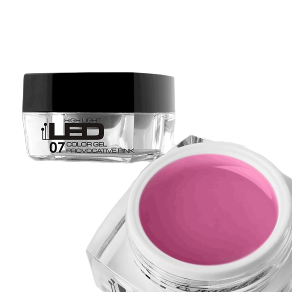 Høy lys LED - Provoserende rosa - 4g LED/UV gel Pink