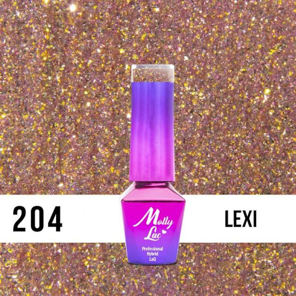 Mollylac - Gellack - Sensual - Nr204 - 5g UV-gel/LED