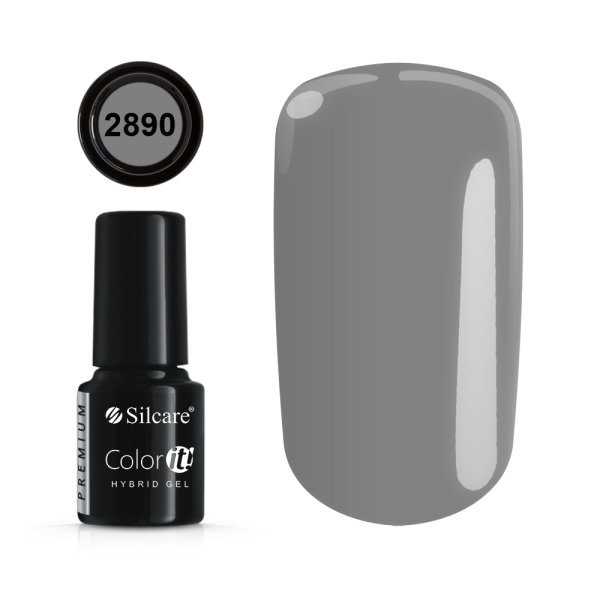 Gellack - Color IT - Premium - * 2890 UV-gel / LED Grey