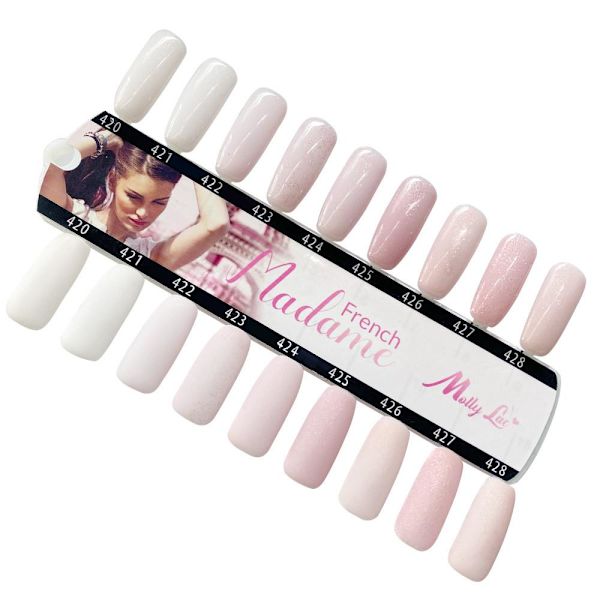 Mollylac - Gellack - Madame French - Nr426 - 5g UV-gel/LED