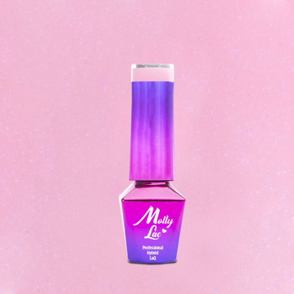 Mollylac - Gelelakk - Bryllup - JA, JEG GJØR - Nr23 - 5g UV gel/LED Pink