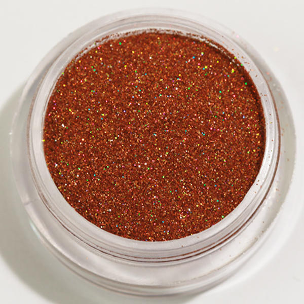 Glitter pöly / mikrokosmeettiset glitterit 4. Red gold