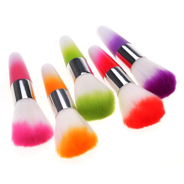 Make-up børste pudder børste foundation børste kabuki børste Multicolor