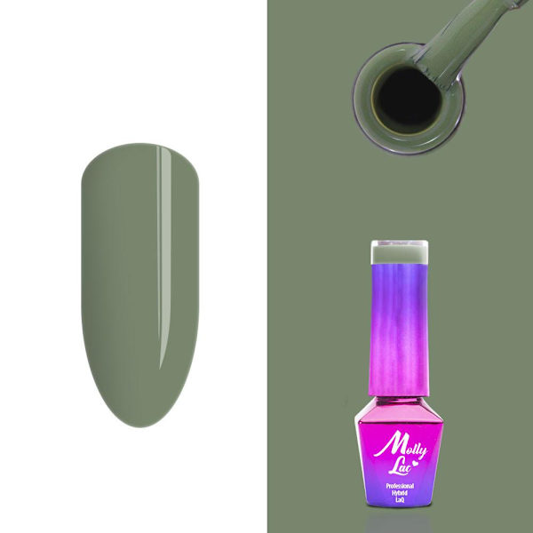 Mollylac - Gellack - Pure Nature - Nr106 - 5g UV-gel/LED Grön