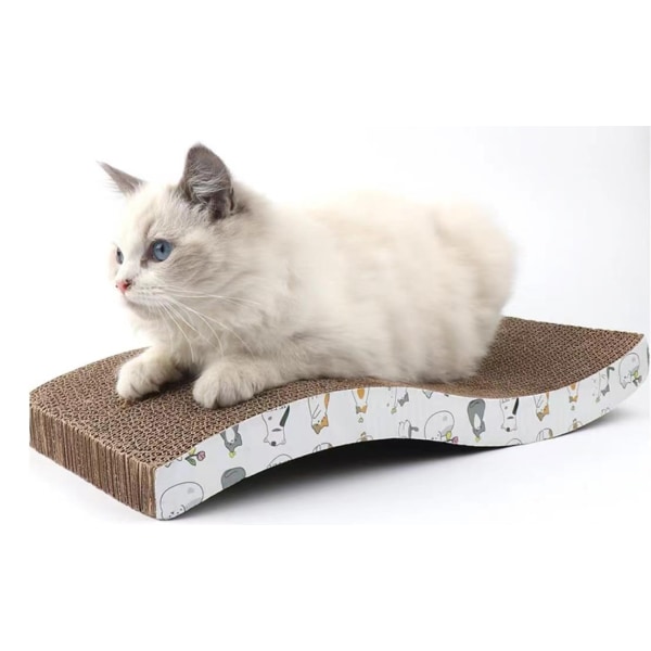 Skrapebrett for katt - Skrapetre - Kattemynte Multicolor