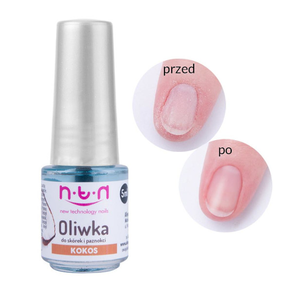 Nagelolja - Nagelbandsolja - Kokos - 5ml - Cuticle oil